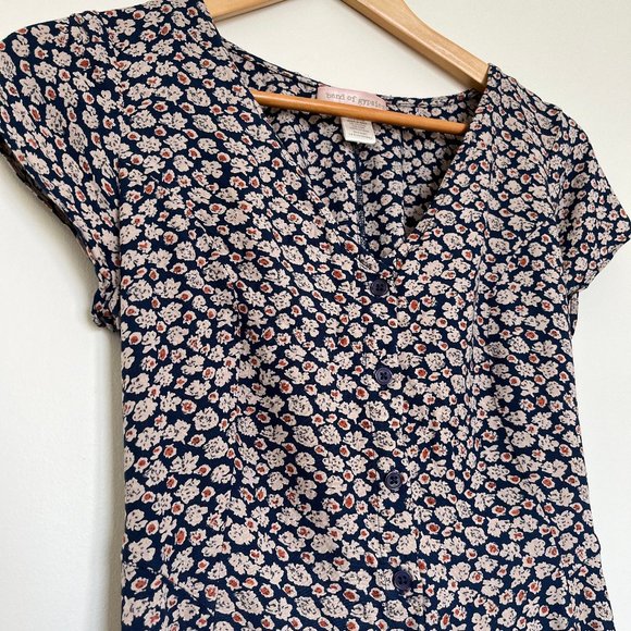 Band of Gypsies Button Down Floral Dress - Picture 5 of 6